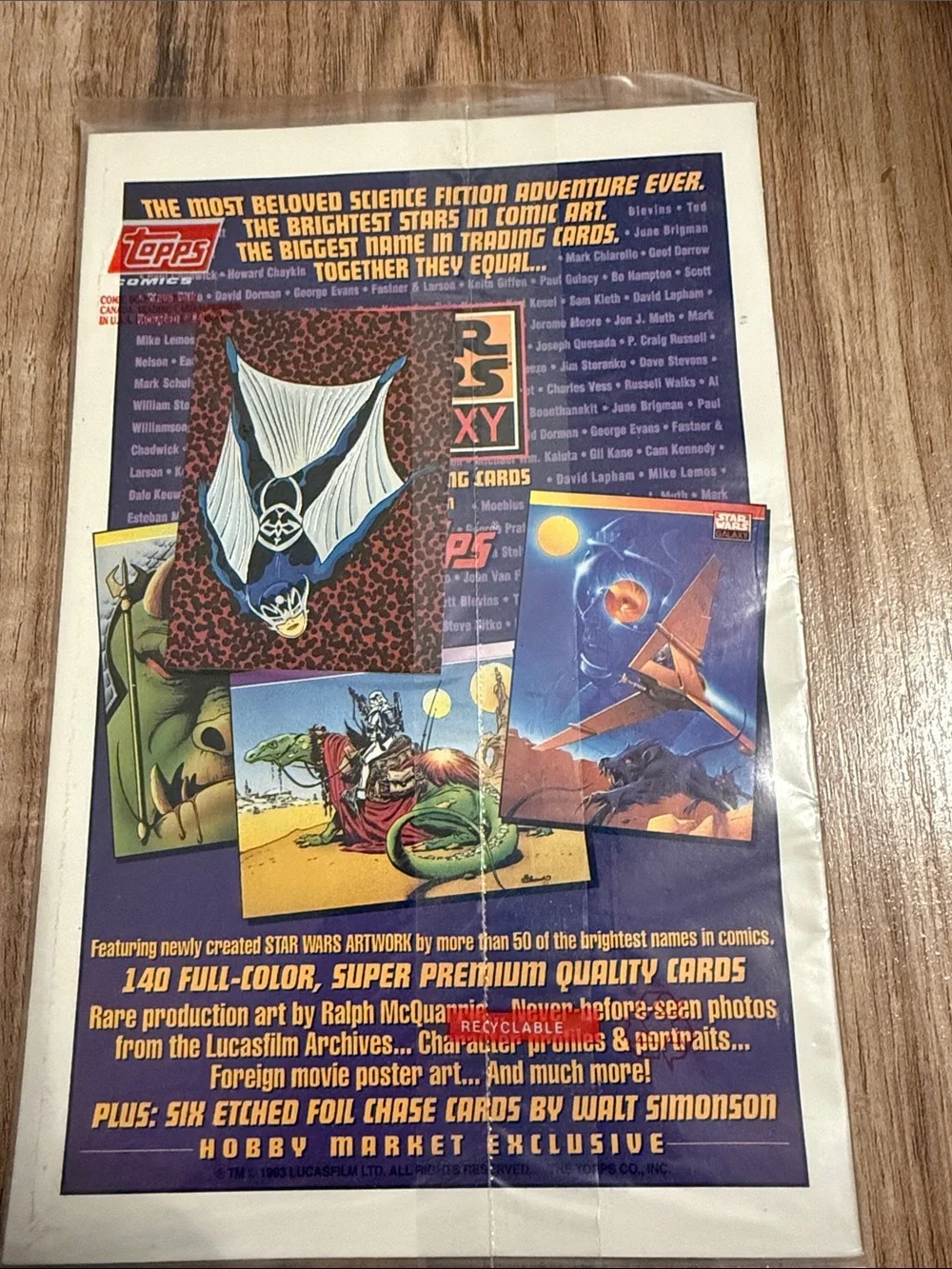 Night Glider #1 Jack Kirby Secret City Saga Topps Comics 1993 Comic factory seal